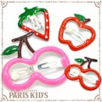 フルーツ型 スリーピン ４個セット パリスキッズ本店 原宿 pariskid’s 公式 通販 安い colpo
