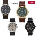 プレゼント付 タイメックス ウォータベリー TIMEX 腕時計 waterbury レザー