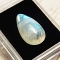 ムーンストーン　AAAA　ルース　タンブル【スリランカ産】【約5.4g】【ペアシェイプカット】天然石｜パワーストーン｜ブルームーンストーン｜ドロップカット｜ペアシェイプ｜カボション｜素材｜タンブル｜e0265