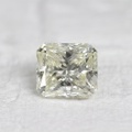 レクタンギュラー 2カラット イエローダイヤルース 2.137ct Very Light Yellow VS-1 中宝研 （253241）