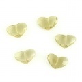 レモンクォーツ　ハートカット 【M】　横12mm×縦8mm