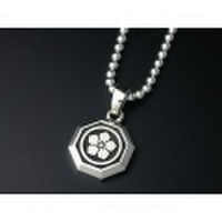 家紋ペンダント・八角・小・竹コース