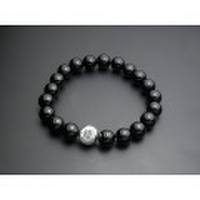 漢字入り・数珠ブレス・オニキス