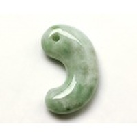 古代勾玉 本翡翠（ミャンマー産） No.38