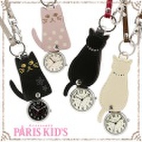 時計 ネコ モチーフ カバー ウォッチ バッグチャーム ストラップ ウォッチ J-AXIS HP138 HP139