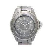 新着価格破壊【CHANEL シャネル】J12　クロマティック38 H2979　チタンセラミック 自動巻 デイト メンズ 美品 8386-0