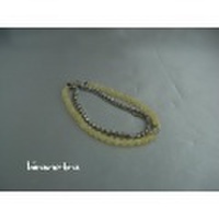 天然石アラゴナイトのブレスレット