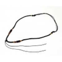 ペンダントトップ用調整紐 黒色 No.3