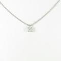 ティファニー スタッド ネックレス 0．18ct・J・VVS2・3EXT