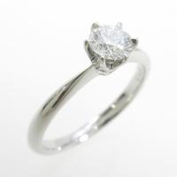 プラチナダイヤモンドリング 0．420ct・D・VS2・3EXT H＆C