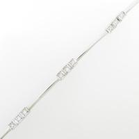 K18WG ダイヤモンドブレスレット