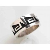 ホピ　21-0186　マーヴィン・ルーカス作　オーバーレイ・リング　14.5号