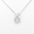【新品】プラチナダイヤモンドネックレス 0．213ct・F・SI2・GOOD