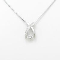 【新品】プラチナダイヤモンドネックレス 0．213ct・F・SI2・GOOD