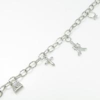 K18WG ダイヤモンドブレスレット