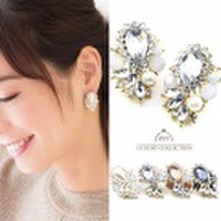 イヤリング　パール　イヤリング　ビジュー　イヤリング　レディース　ジュエリー　結婚式　二次会　パーティー　デイリー　チタン　大人可愛い　パール　イヤリング　プレゼント　パール　アクセサリー