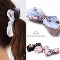 バナナクリップ　リボン　バナナクリップ　シフォン　スカーフ　上品　ヘアアクセサリー　デイリー　ヘアアクセサリー　ヘアクリップ　バナナクリップ　プレゼント　シンプル　大人可愛い　バナナクリップ　ヘアクリップ　ヘアアクセサリー　ヘアアクセ　オフィス
