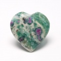 珍品!大特価!ルビー・イン・ゾイサイトのハート　 No.20　　sale14　　crystal1