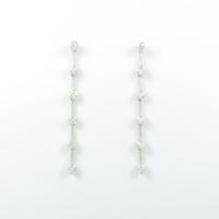 LINE ダイヤモンドピアス10％引き