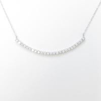 【リメイク】K18WG ダイヤモンドネックレス