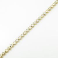 K18YG ダイヤモンドブレスレット10％引き