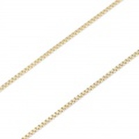 Safari9月号掲載 Suman Dhakhwa（スーマンダックワ）　Venetian Chain - K10Yellow Gold - 50cm（ヴェネチアンチェーン - K10イエローゴールド - 50cm）