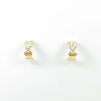 スタージュエリー ハート ダイヤモンドピアス