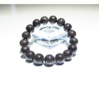 RE0565　【稀少】　ブラックルチルクォーツＳＡ　１２ｍｍ〜１２．８ｍｍ　ブレスレット