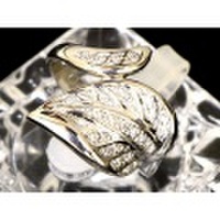 【PT900 プラチナ】 指輪 リング ダイヤモンド0.30ｃｔ 9.1ｇ 14号 レディース 08694-0