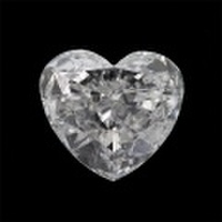 E 1.167ct ハートシェイプ SI-2 中央宝石鑑別書 【中古】 (265569)