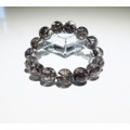 RE0567　【タイムセール限定価格】　☆超稀少☆　ブラックルチルクォーツＳＡｕｐ　１４．２ｍｍ〜１５ｍｍ　ブレスレット