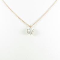 【リメイク】K18PG ダイヤモンドネックレス 1．010ct・J・I1・GOOD10％引き