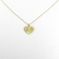 アーカー エリオーネハート イニシャル ネックレス