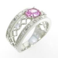 PT ピンクサファイヤリング10％引き