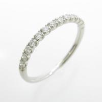 4゜C ハーフエタニティ ダイヤモンドリング