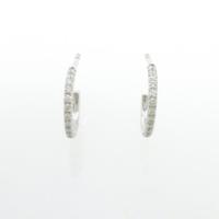 ティファニー メトロ フープ スモール ピアス