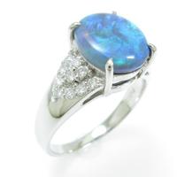 PT ブラックオパールリング