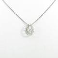プラチナダイヤモンドネックレス 0．277ct・G・SI2・GOOD