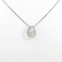 プラチナダイヤモンドネックレス 0．277ct・G・SI2・GOOD