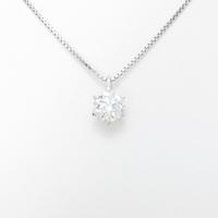 【リメイク】プラチナダイヤモンドネックレス 2．001ct・E・I1・GOOD10％引き