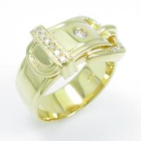 K18YG ダイヤモンドリング10％引き