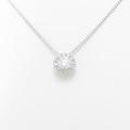 【新品】プラチナダイヤモンドネックレス 0．342ct・F・SI2・VERYGOOD