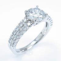 【リメイク】プラチナダイヤモンドリング 1．025ct・G・SI1・VERYGOOD30％引き