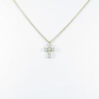 ヴァンドーム クロス ダイヤモンドネックレス