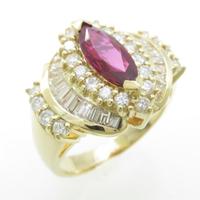 18KYG ルビーリング20％引き