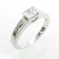 750WG ダイヤモンドリング