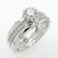 750WG ダイヤモンドリング