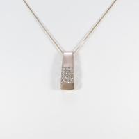 K18PG ダイヤモンドネックレス