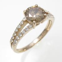 K18PG ダイヤモンドリング