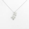 K18WG クロス ダイヤモンドネックレス30％引き
